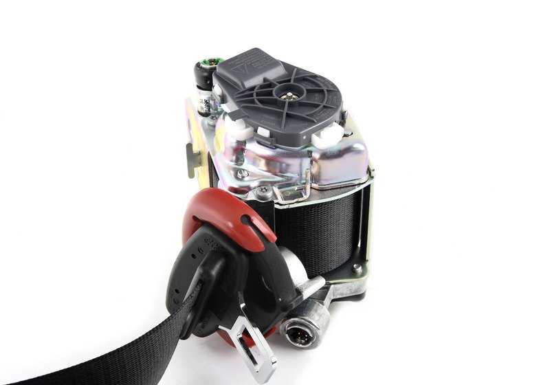 Cinturón de seguridad delantero izquierdo OEM 72112758847 para MINI R58, R59. Repuesto original MINI.
