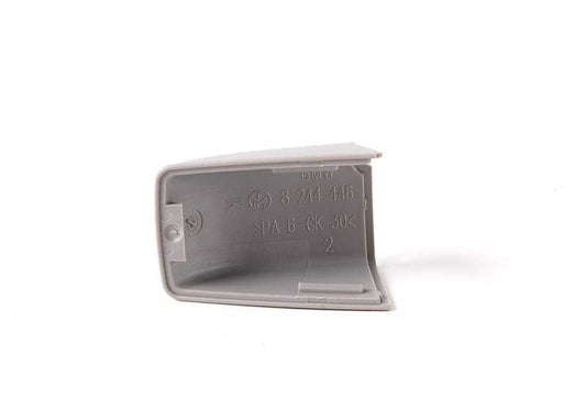 Caperuza derecha OEM 51168244450 para BMW Serie 3 E46 (316) en color Hellgrau. Original BMW.
