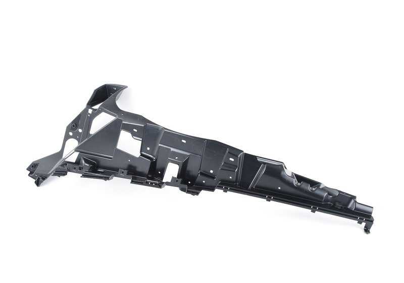 Soporte lateral trasero izquierdo OEM 51437336311 para BMW i12 e i15 (incluye modelos i8 Coupé y Roadster). Pieza original BMW.