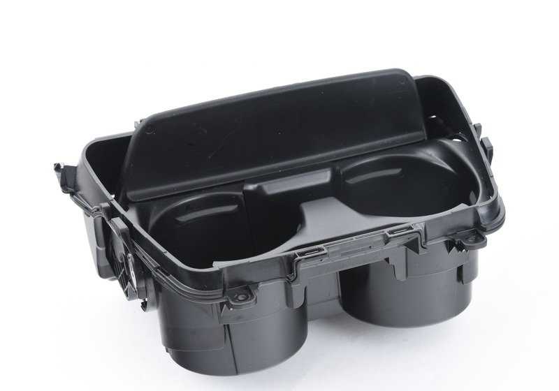Portavasos delantero consola central OEM 51169197227 para BMW F06, F06N, F12, F12N, F13, F13N. Original BMW.