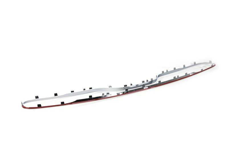 Marco cromado delantero OEM 51127365073 para MINI F55, F56, F57. Original MINI.