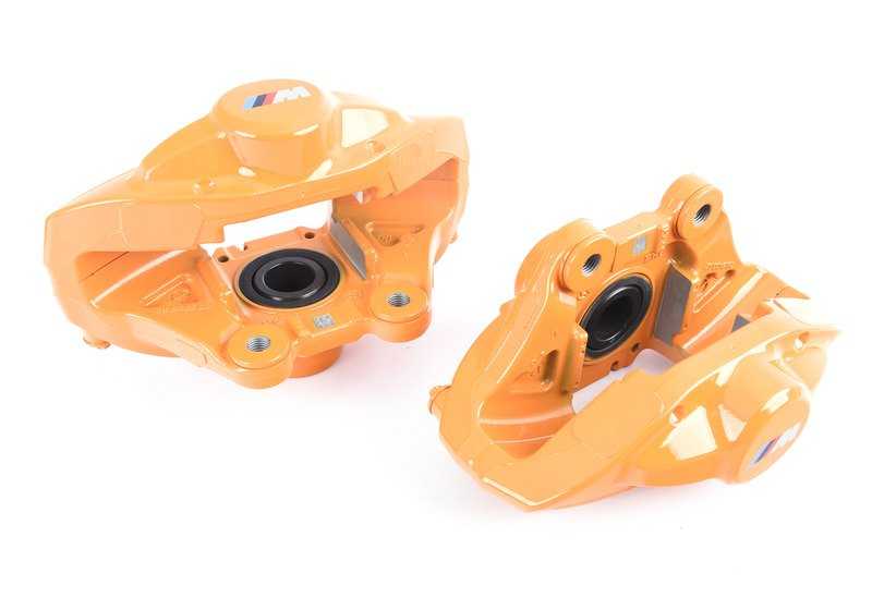 M Performance Brake System 18" for BMW 1 Series F20, F21, 2 Series F22, F23, 3 Series F30, F31, F34, 4 Series F32, F33, F36 (OEM 34112450470). Original BMW.