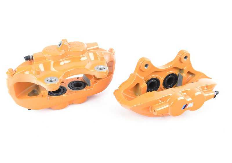 M Performance Brake System 18" for BMW 1 Series F20, F21, 2 Series F22, F23, 3 Series F30, F31, F34, 4 Series F32, F33, F36 (OEM 34112450470). Original BMW.