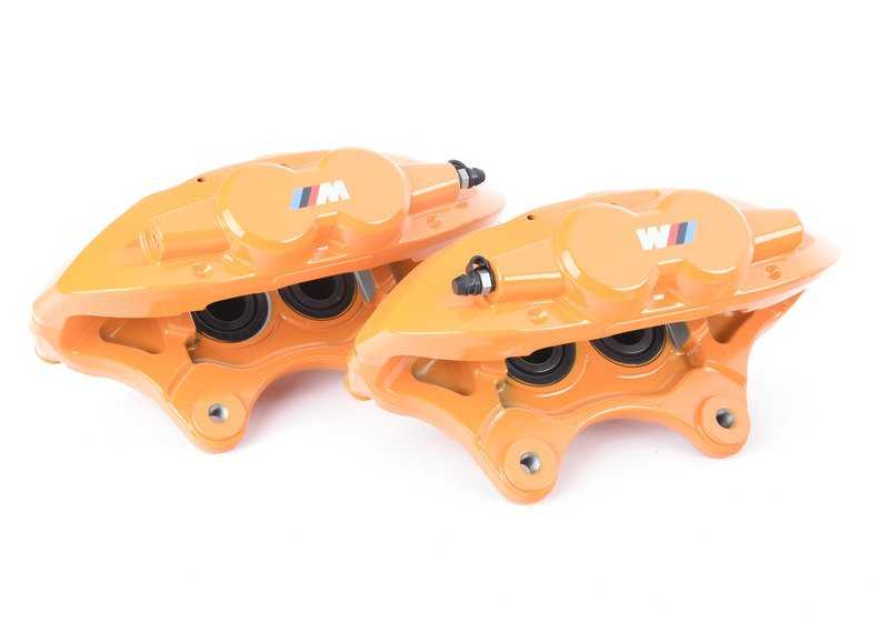 M Performance Brake System 18" for BMW 1 Series F20, F21, 2 Series F22, F23, 3 Series F30, F31, F34, 4 Series F32, F33, F36 (OEM 34112450470). Original BMW.
