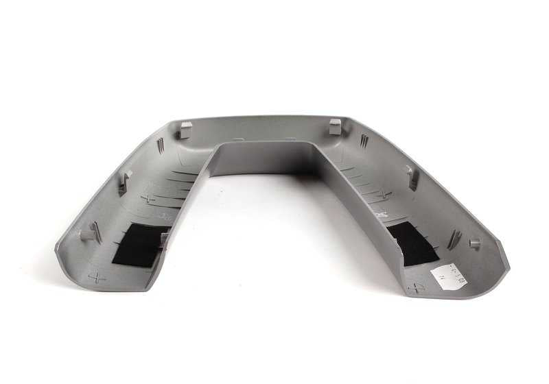 Copertura destra OEM 51437055434 per BMW Z4 E85 2.0i, 2.2i, 2.5i (tutti i motori e trasmissioni). Colore grigio argento. BMW originale.