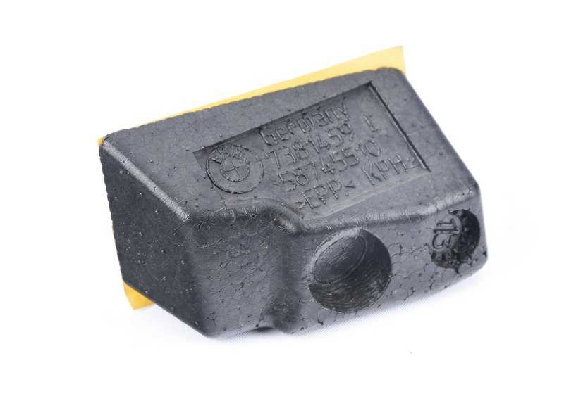Soporte lateral izquierdo OEM 51777381459 para BMW I12 e I15. Compatible con modelos i8 (2014–2020). Pieza original BMW.