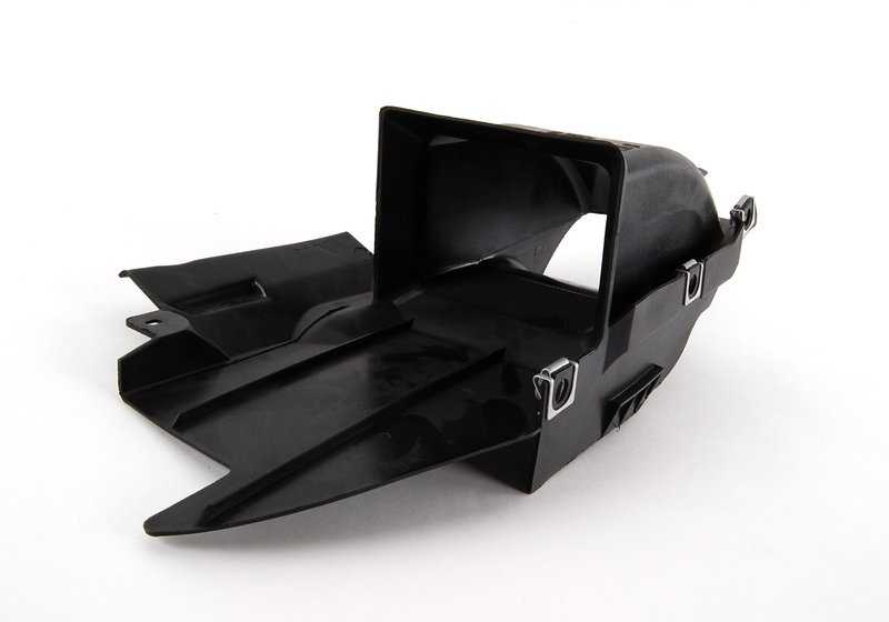 Protector lateral derecho del compartimento motor OEM 51718159422 para BMW E39. Original BMW.