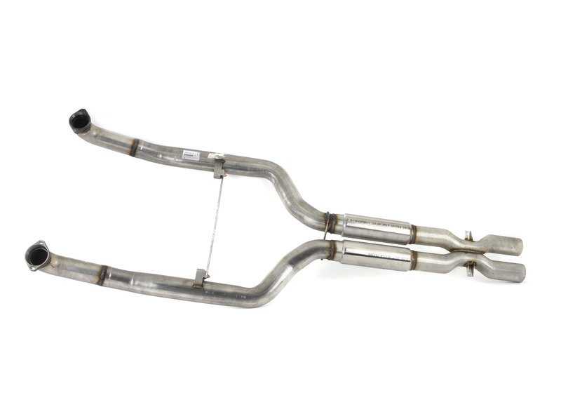 Tubo de escape con silenciador intermedio OEM 18307848140 para BMW F10, F06. Repuesto original BMW.