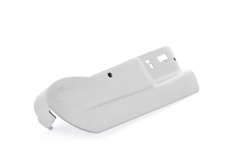Tampa lateral externa direita OEM 52108140302 para BMW E34. Peça original da BMW. Compatibilidade: 518i (HA11, HA12, HA21, HA22, HA31, HA32, HA41, HA42, HG11), 518G (HH11). Cor cinza prateada (Silbergrau).