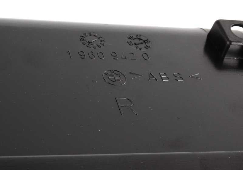 Bolsillo puerta derecha negro OEM 51418132222 para BMW Serie 3 E36 (todos los modelos compatibles). Repuesto original BMW.