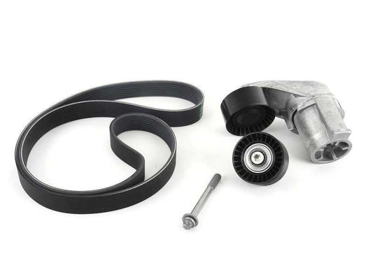 Kit correa auxiliar bomba agua y alternador OEM 11282457049 para BMW F20, F20N, F21, F21N, F22, F23, F30, F31, F34, F35, F35N, F32, F33, F36, F25, F26. Original BMW.