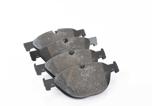 Juego de pastillas de freno con sensor OEM 34112449264 para BMW F07, F10, F06, F12, F13. Compatible con versiones 520d, 528i, 530d, 535i y xDrive. Original BMW.