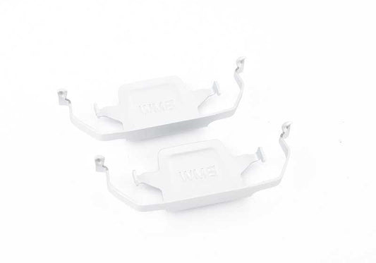 Pinza sujeción diseño con logo BMW para frenos traseros OEM 34112359857 para BMW F30, F31, F34, F32, F33, F36. Original BMW.