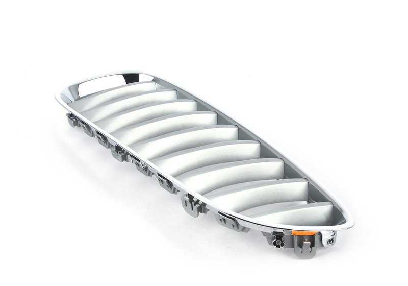 Rejilla de adorno izquierda OEM 51137181547 para BMW Z4 E89 (2008-2016). Original BMW.