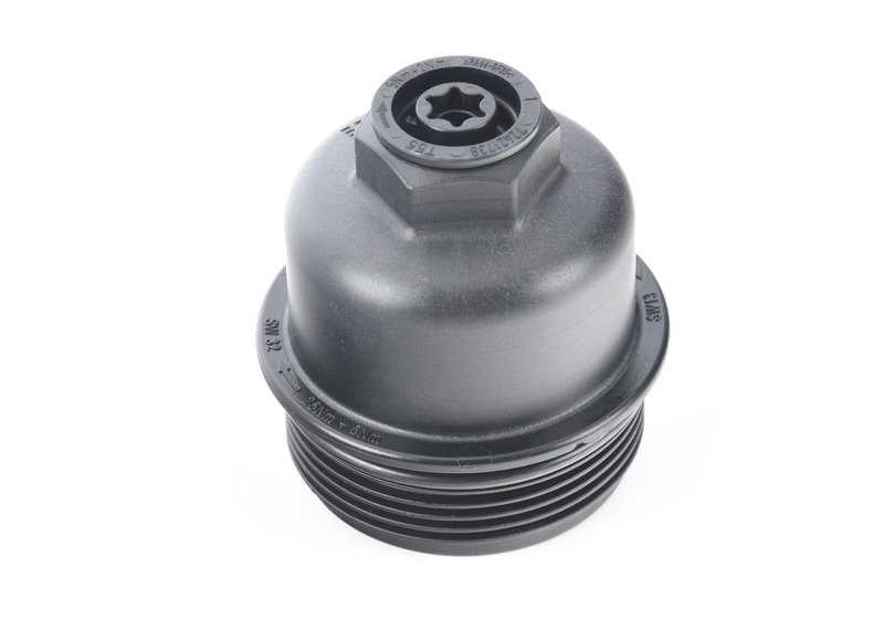 Oil Filter Cap for BMW 1 Series F52, 2 Series F45, F46, MINI F54, F55, F56, F57, F60 (OEM 11428575907). Original BMW