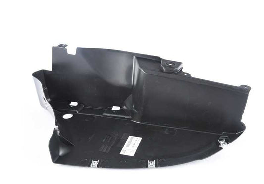 Cubierta inferior trasera izquierda OEM 51757258047 para BMW F30, F31, F80. Original BMW.