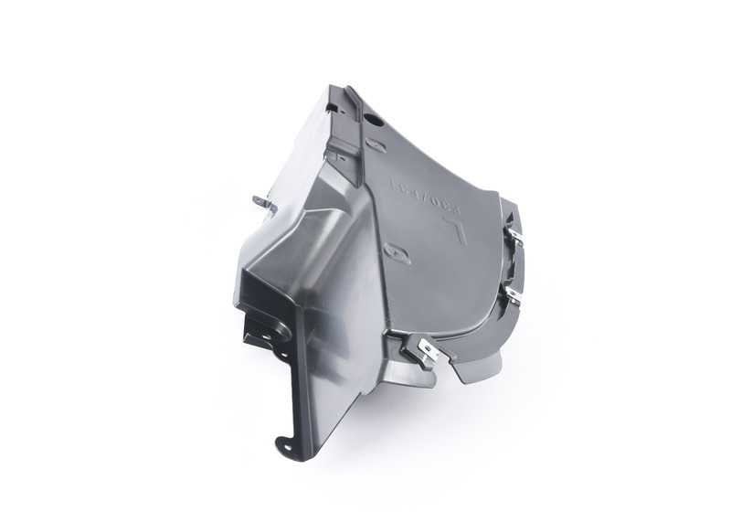 Cubierta inferior trasera izquierda OEM 51757258047 para BMW F30, F31, F80. Original BMW.