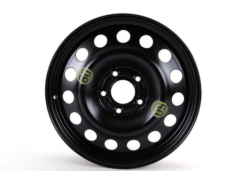 Rueda de repuesto de emergencia (Notrad) de acero OEM 36116758778 para BMW E60, E61, E83. Apta como rueda temporal. Original BMW y MINI.