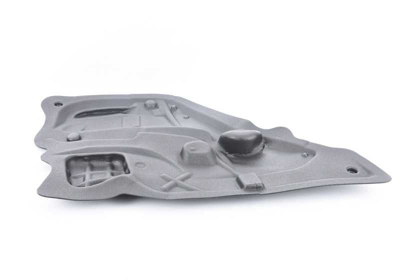 Isulador acústico da porta traseira esquerda OEM 51487355615 Para BMW X5 E70 (todos os modelos: 3.0D, 3.0SD, 3.0Si, 4.8i, m) de 2006 a 2013. BMW original.
