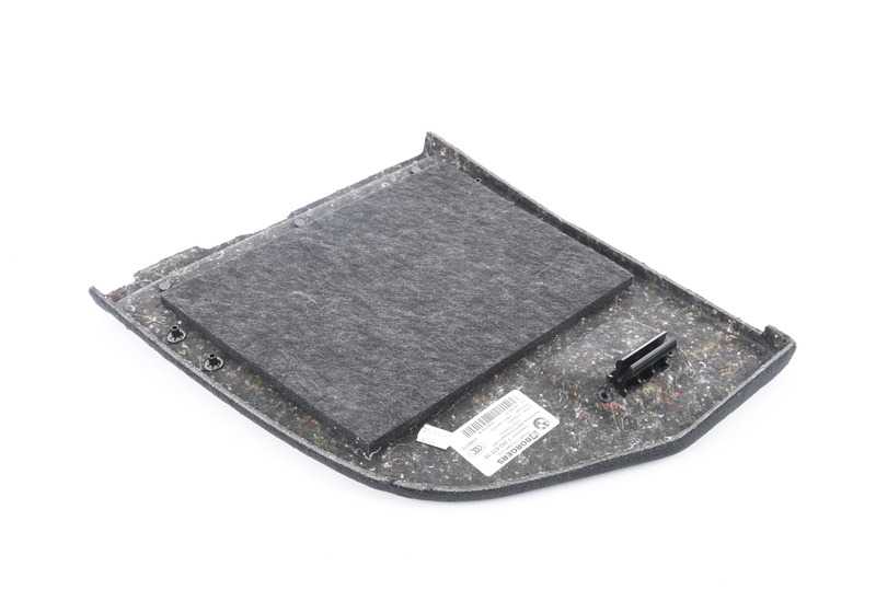 Tapa izquierda del maletero OEM 51477293677 para BMW F31 (316d) con motores N47T y B47K. Compatible con modelos desde 2012 hasta 2019. Original BMW.