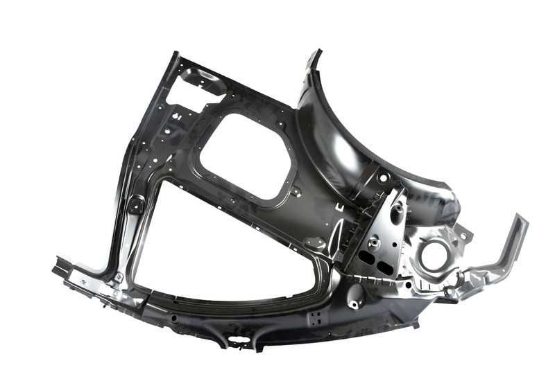 Right interior side frame 41002996562 for BMW E82. Original BMW.