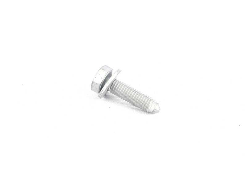 Tornillo hexagonal con arandela M8x31.5 OEM 33506781988 para BMW F07, F10, F11, F18. Pieza original BMW.