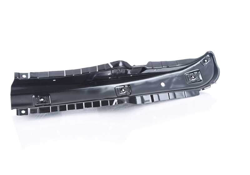 Soporte izquierdo del refuerzo de chasis OEM 41118199595 para BMW E39. Original BMW.