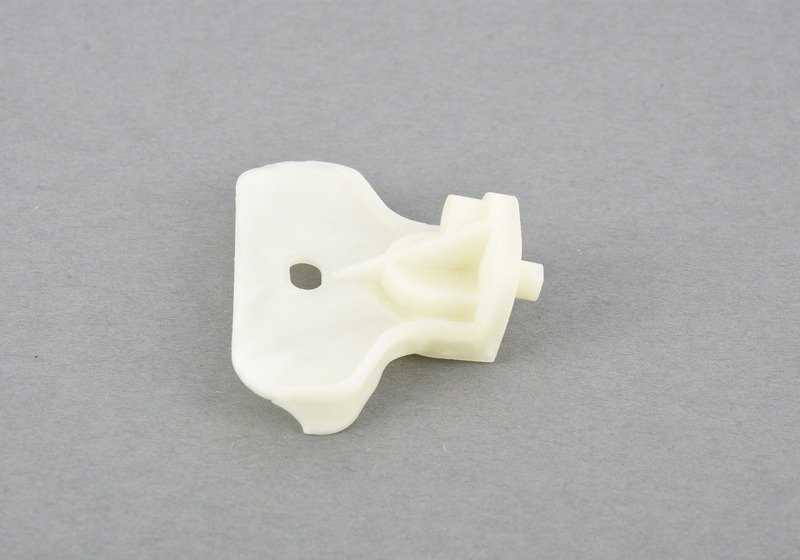 Soporte de cristal de puerta OEM 51337175630 para BMW E81, E82, E88. Original BMW.