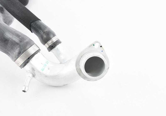Tubo de refrigerante OEM 17127595250 para BMW F07, F10, F11, F06, F12, F13, F01, F02, F04. Compatible con versiones normales y LCI. Original BMW.