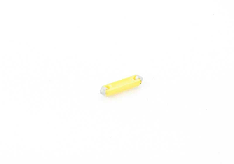Fusible 5A OEM 61138760141 para BMW 114, 1502, 1600, 1602, 2002, 2500, 2800, E12, E21, E28. Compatible con múltiples modelos clásicos. Original BMW.