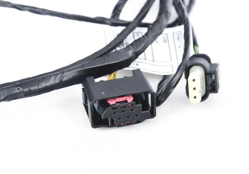 Cableado sensor aparcamiento delantero (PDC) OEM 61129244424 para BMW X5 E70 y X6 E71. Original BMW.