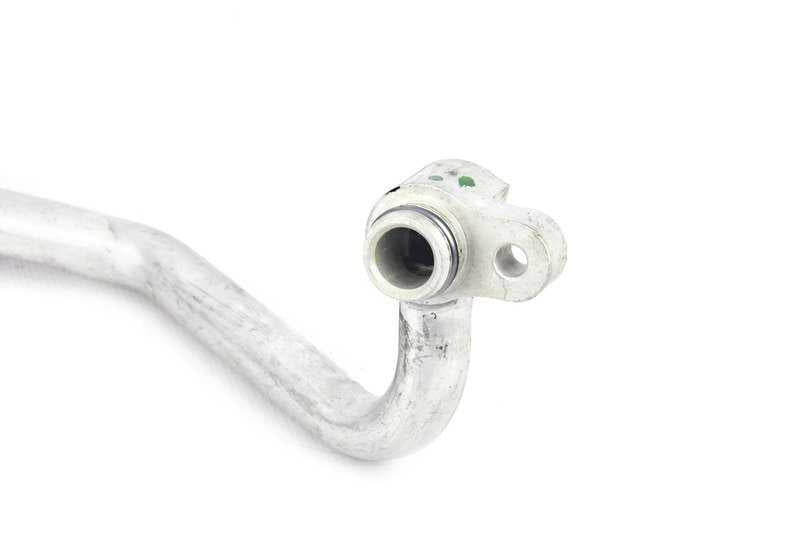 Tubo de refrigeración de aceite motor OEM 17227627752 para BMW F15, F85, F16, F86 {xDrive50i, X5 M, X6 M}. Original BMW.
