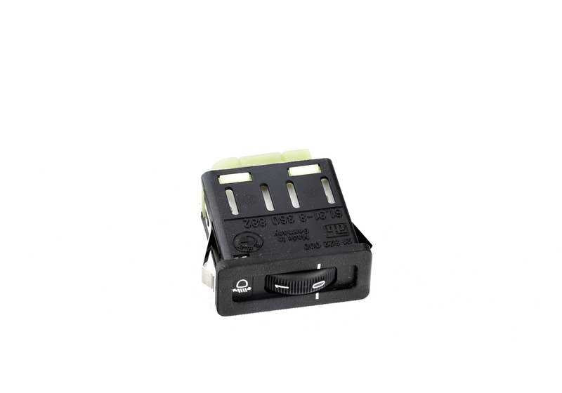 Interruptor de regulación del alcance de los faros para BMW Serie 3 E36 (OEM 61318360882). Original BMW.