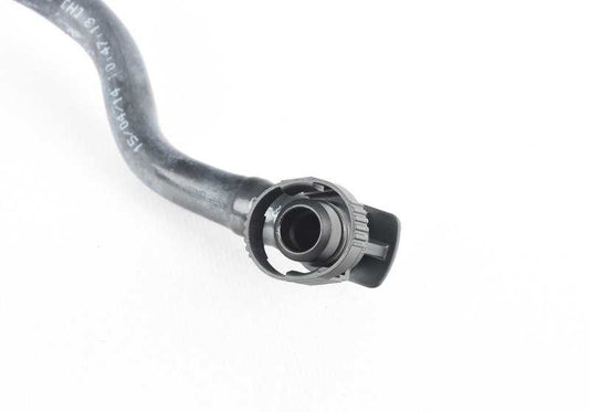 Valvola di ventilazione del serbatoio con tubo per BMW F01, F02, G12 (OEM 13907619299). BMW originale.