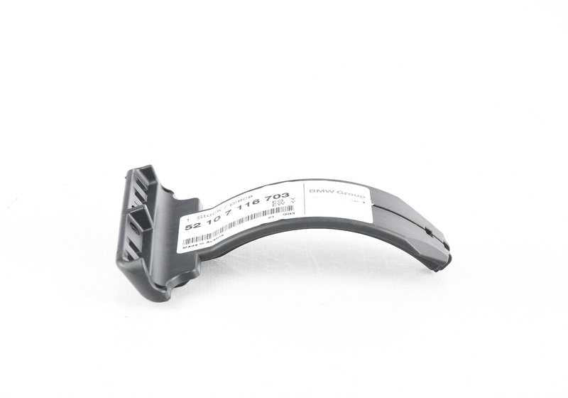 Guía deslizante asiento OEM 52107116703 para BMW E60, E61, E65, E66, E70, E71, E72. Original BMW.
