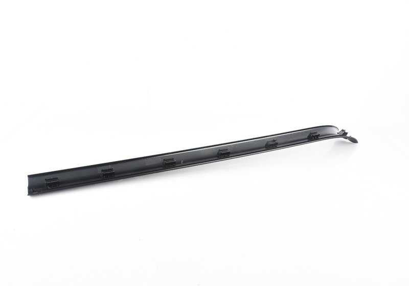Tapado embellecedor interior entrada puerta izquierda OEM 51477312299 para BMW F32, F33, F82, F83. Original BMW.