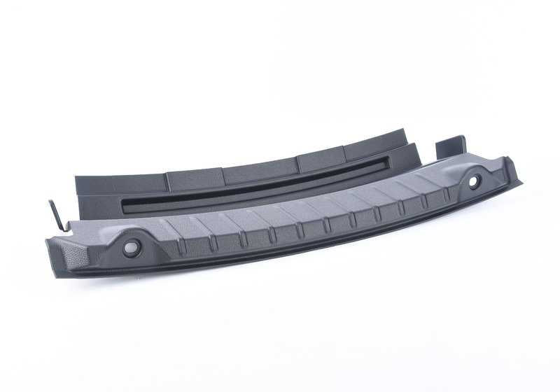Protector de maletero OEM 51477284139 para BMW F33, F83. Embellecedor original para borde de carga. Mejora estética y protege la zona de carga. Original BMW.