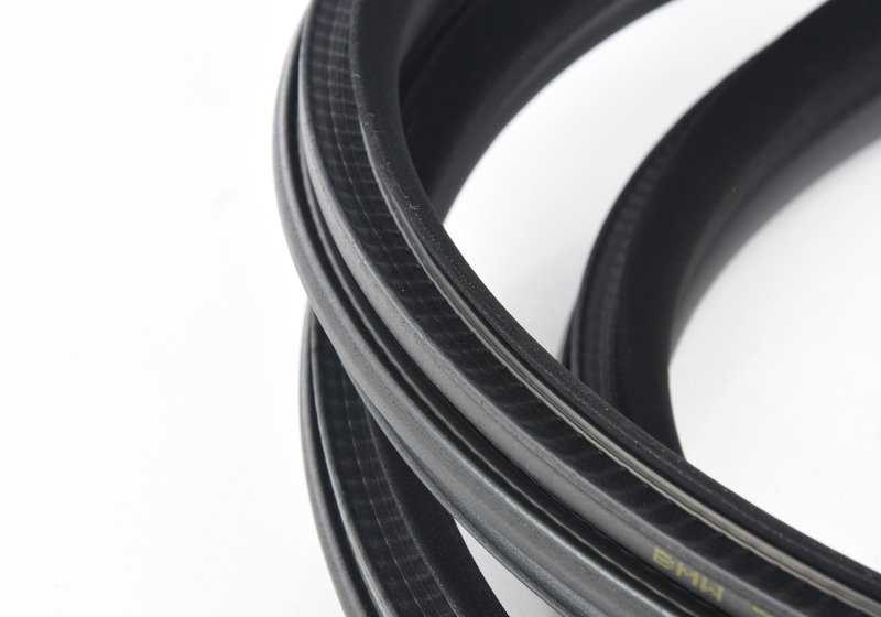 Estanqueidad de puerta delantera izquierda OEM 51727409193 para BMW Serie 4 F36, 418d, 420d, 425d, 430d, 435d. Original BMW.