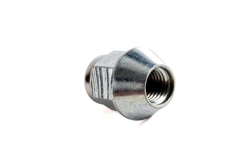 Tuerca de rueda OEM 36131113132 para BMW E12, E10, 1502, 1602, 1802, 2002 y otros modelos clásicos compatibles. Pieza original BMW. Ideal para llantas originales.