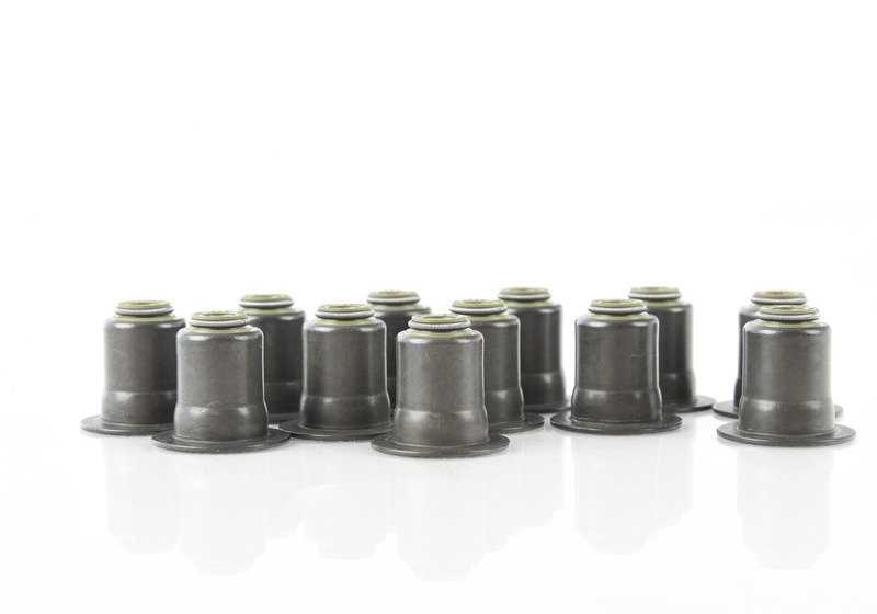 Kit reparación retenes válvulas OEM 11340035853 para BMW {E81,E82,E87,E88,F20,F21,F40,F70,F22,F23,F44,F45,F46,F87,G42,U06,F74,F78,G87,E90,E91,E92,E93,F30,F31,F34,F80,G20,G21,G28,G80,G81,F32,F33,F36,F82,F83,G22,G23,G26,G82,G83,E60,E61,F07,F10,F11,G3