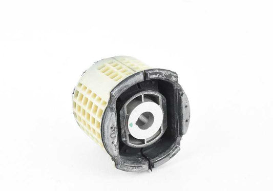 Cojinete de goma trasero para BMW F07, F10, F11, F18, F06, F12, F13, F01, F02, F04 (OEM 33316793864). Original BMW.