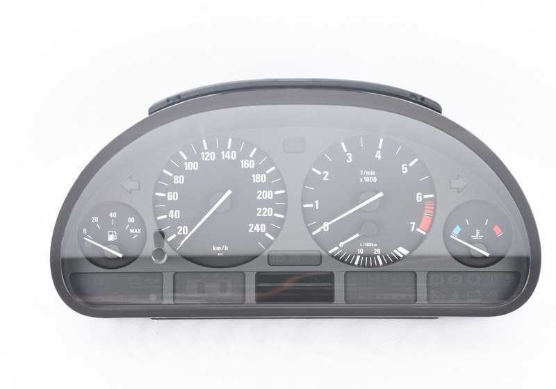 Cuadro de instrumentos sin codificar OEM 62106942236 para BMW E53. Original BMW.