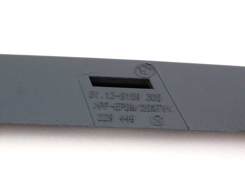 Tampa do Embelador da frente esquerda OEM 51138168809 para BMW E39 (520d, 520i) Todos os modelos compatíveis. BMW original.