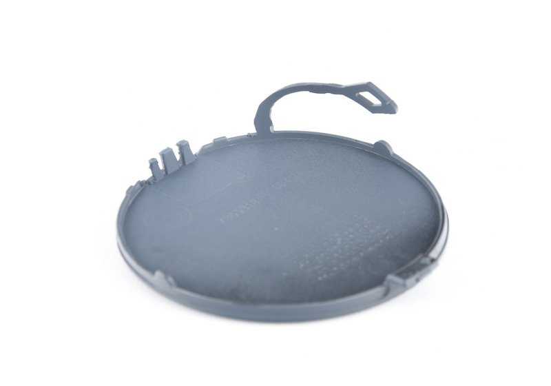 Tapa remolque paragolpes delantera imprimada OEM 51117378591 para BMW F15. Original BMW.