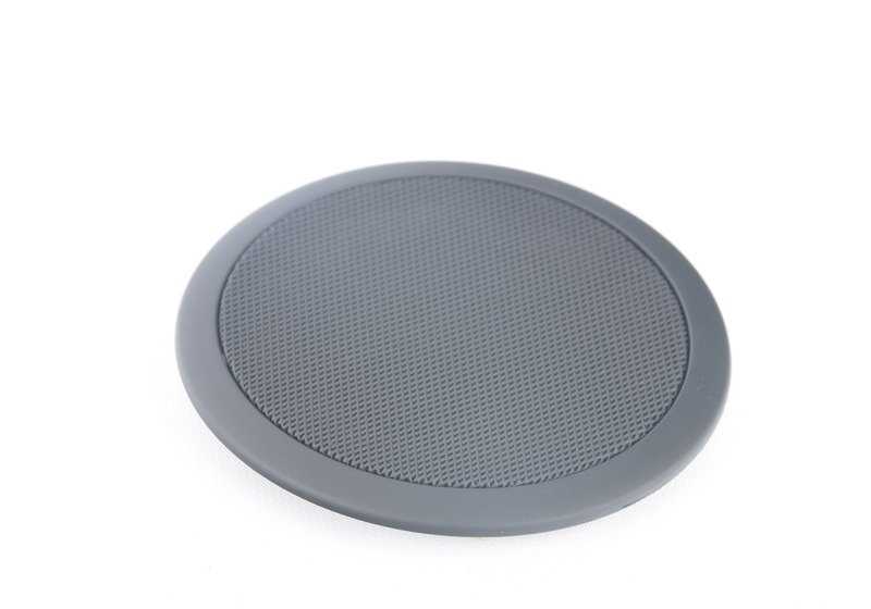 Rejilla altavoz puerta izquierda OEM 51419143277 para BMW E60, E60N, E61, E61N. Pieza original BMW.