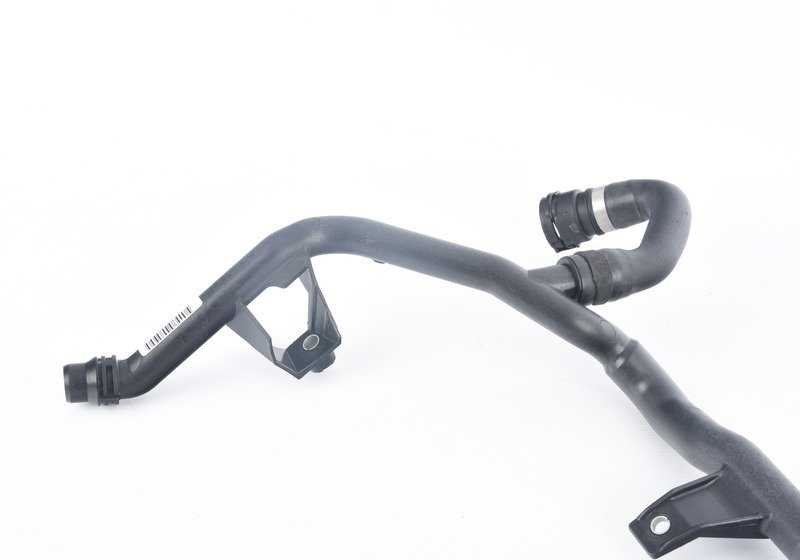 Manguera de retorno calefacción al termostato OEM 17127548225 para BMW E81, E82, E87, E88, E90, E91, E92, E93. Original BMW.