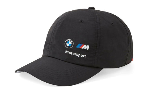 Gorra BMW M Motorsport OEM 024479 01 unisex con logo de equipo oficial. Ajustable y cómoda, ideal para fans de BMW Motorsport. Original PUMA.
