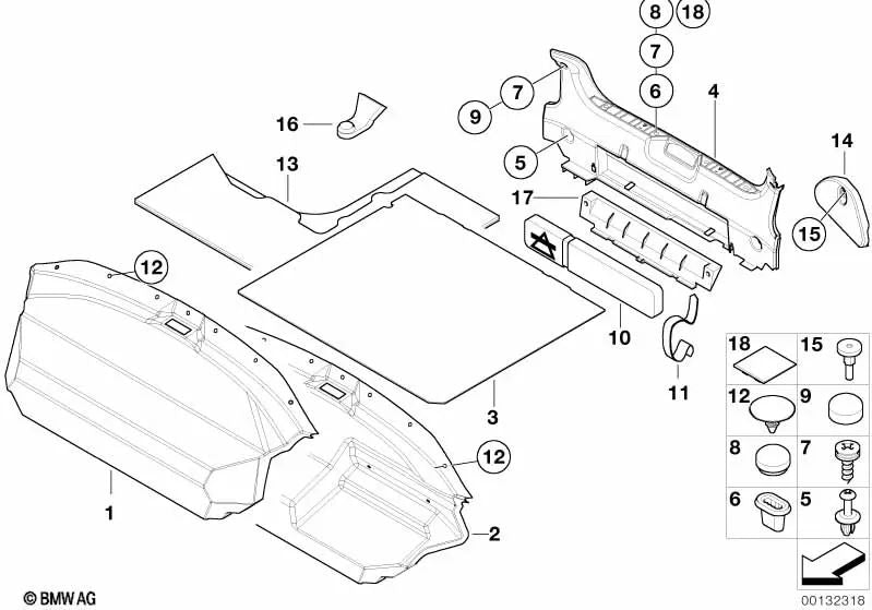 Adaptador OEM 51478411572 para BMW Z3 E36, 1.9, 2.0, motores M44, M43, M52. Original BMW.