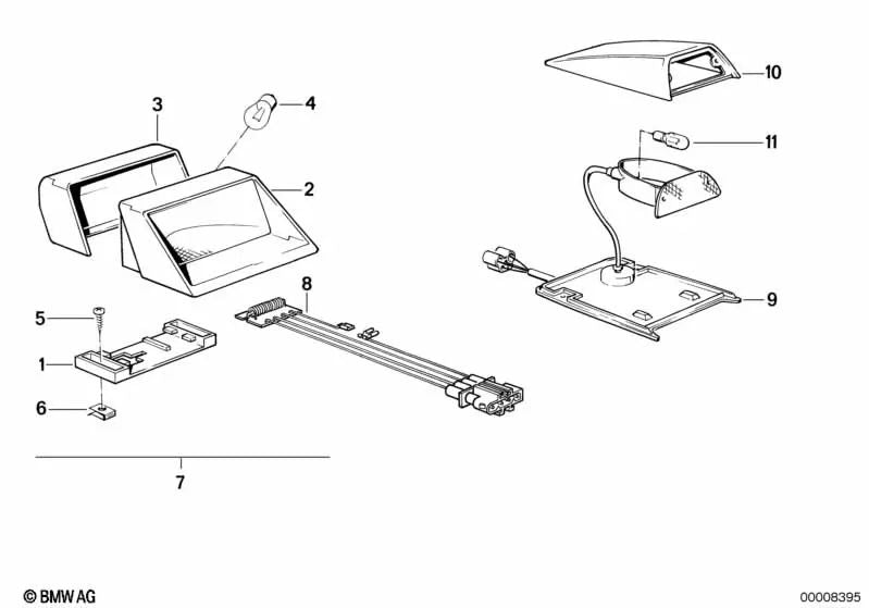 Gorra para BMW E28, E24, E23 (OEM 63251377724). Original BMW.