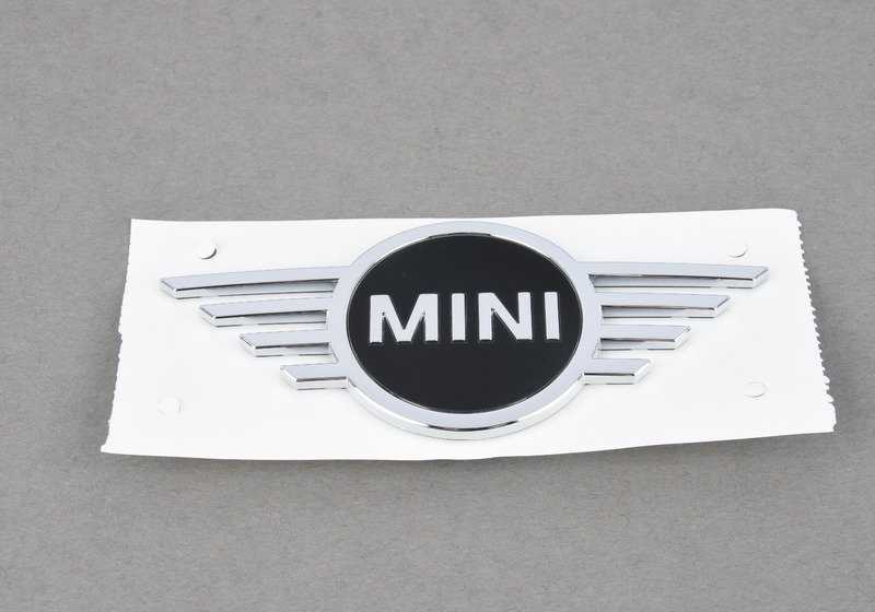 Emblema trasero OEM 51149447810 para MINI Countryman F60 LCI (2019-2024) Cooper, Cooper D, ALL4. Original MINI.